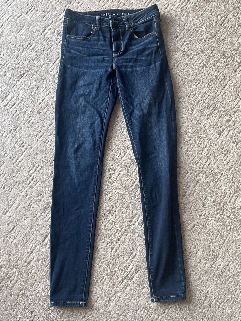 American Eagle Outfitters Dark Indigo Skinny Jeans